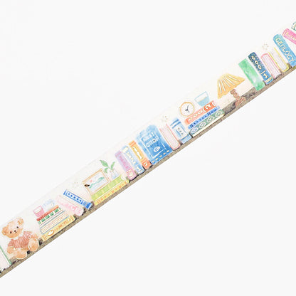 BGM LIFE Goldfoiled Washi Tape - Desk Scenery