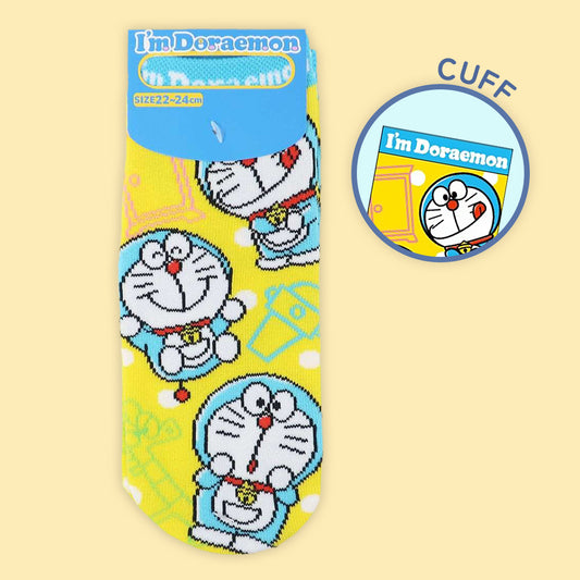 Doraemon & Gadgets Jacquard Ankle Socks