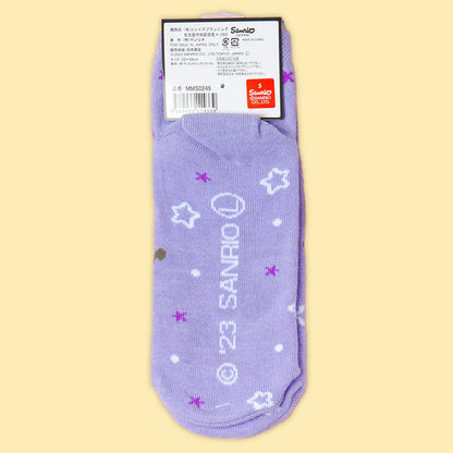 Sanrio Characters 3D Ribbon Socks - Kuromi