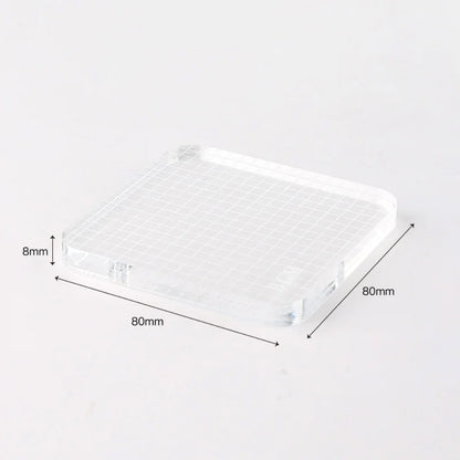 BGM  Acrylic Block for Clear Stamps - Square Large