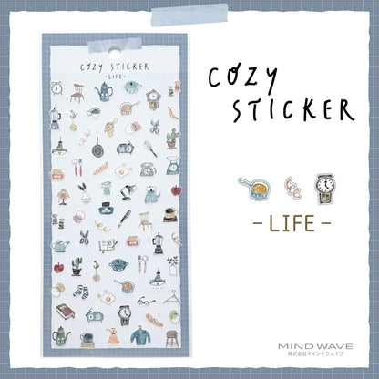 Mind Wave Cozy Stickers - Life