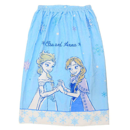 Marushin Bath Body Wrap Towel 80cm - Frozen Elsa & Anna