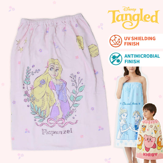 Marushin Bath Body Wrap Towel 80cm - Tangled Rapunzel