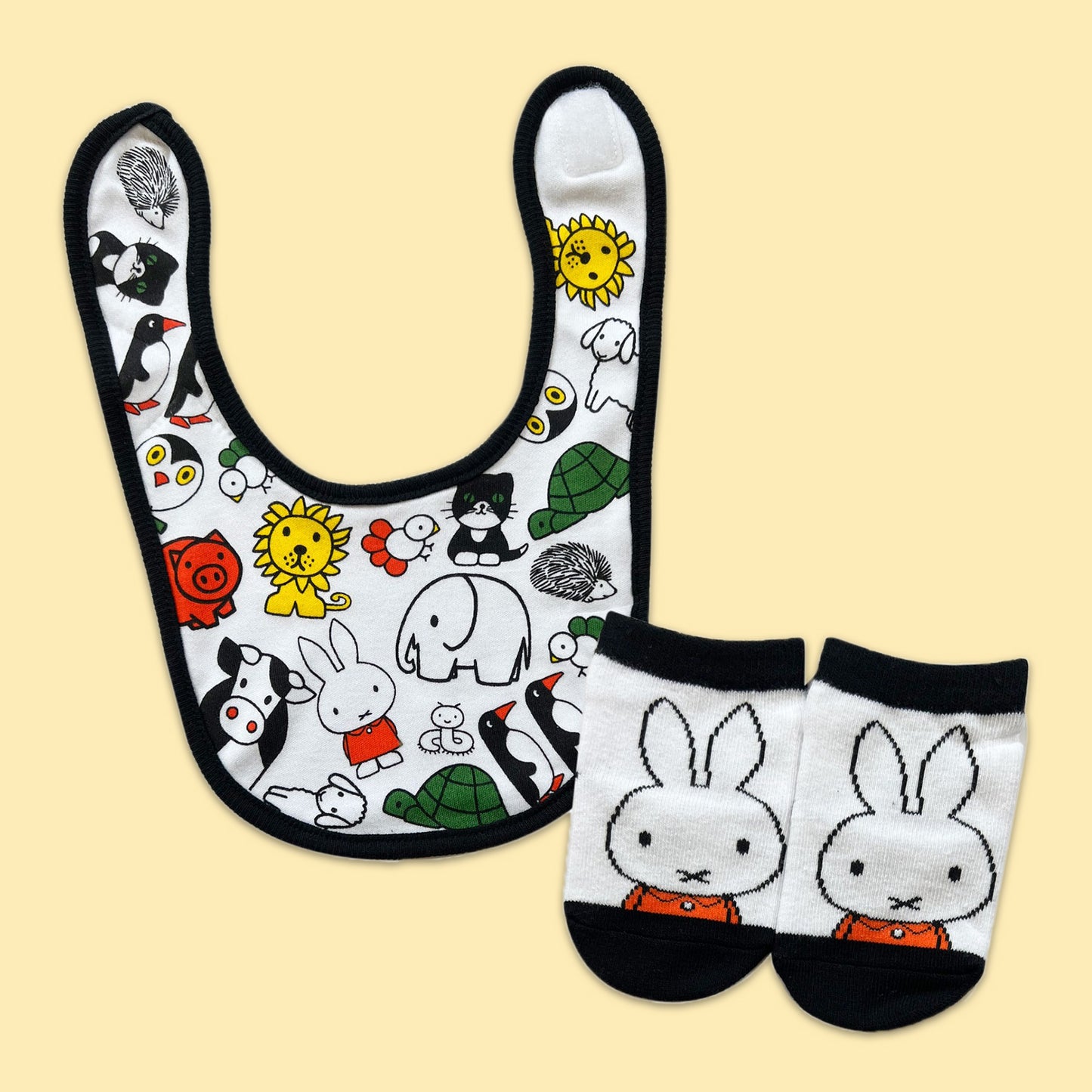 Miffy Baby Sets - Black & White