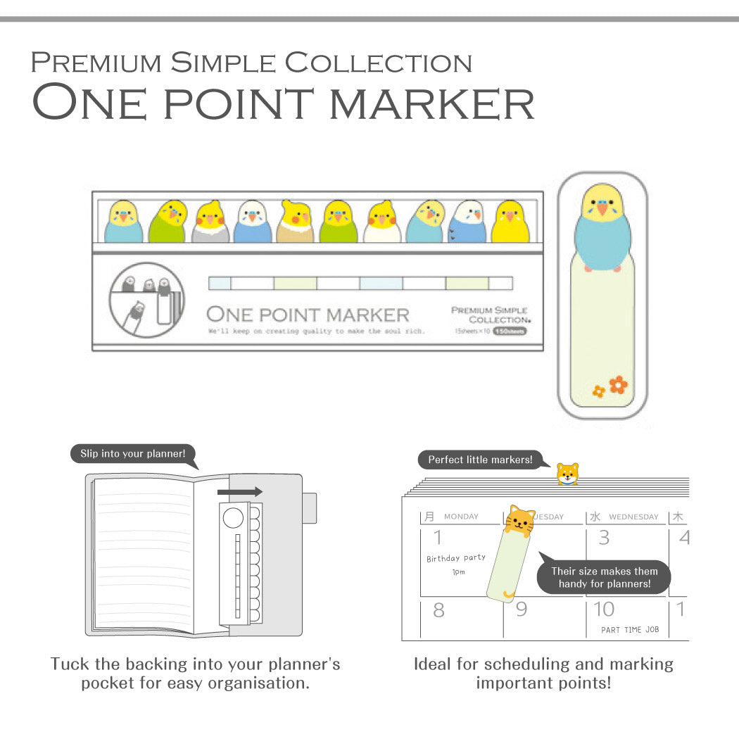 Mind Wave One Point Marker Page Markers - Parrot