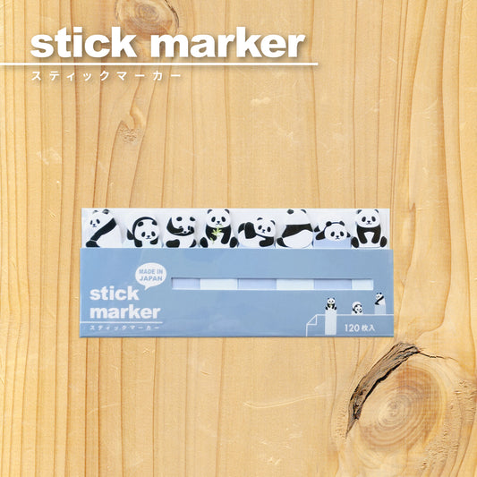 Mind Wave Stick Page Markers - Panda