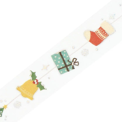 BGM Goldfoiled Christmas Washi Tape 2024 Limited Edition 15mm - Ornament