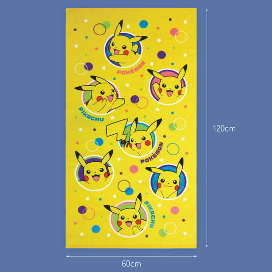 Pokémon Bath Towel 60x120cm - Pikachu