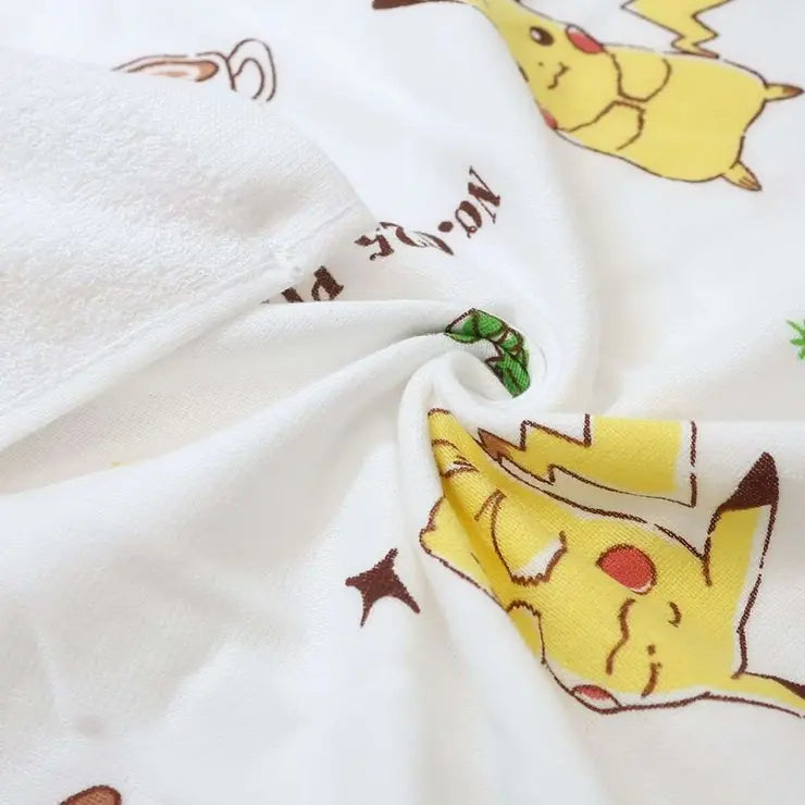 Pokémon Gauze Bath Towel 50x100cm - Pikachu