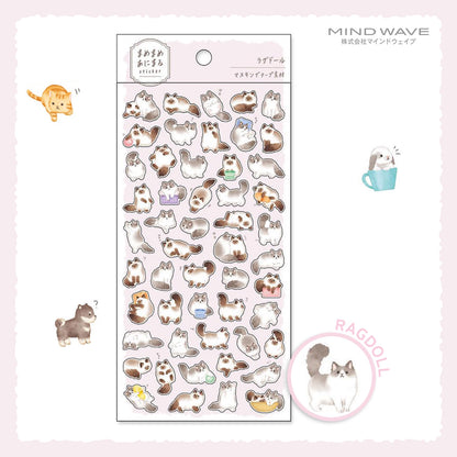 Mind Wave Mame Mame Baby Animal Stickers - Ragdoll Kitten