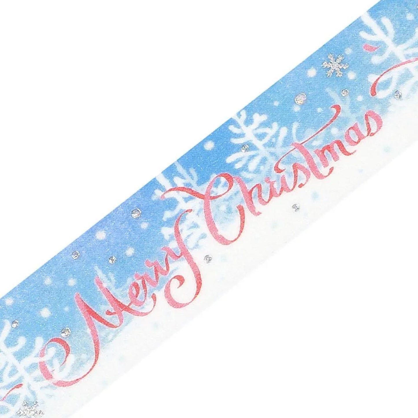 BGM Goldfoiled Christmas Washi Tape 2024 Limited Edition 15mm - Ribbon Message