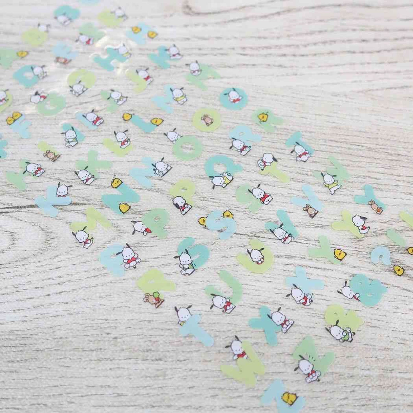 Sanrio Character Alphabet Stickers - Pochacco