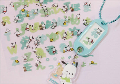 Sanrio Character Alphabet Stickers - Pochacco