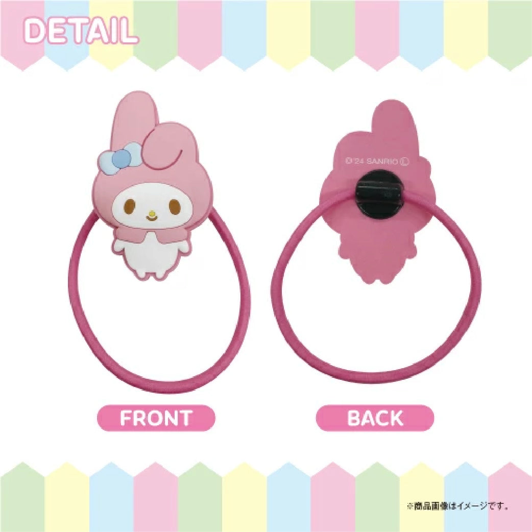 Sanrio Characters RunRun Chibirine Hair Tie 2pk - Cinnamoroll