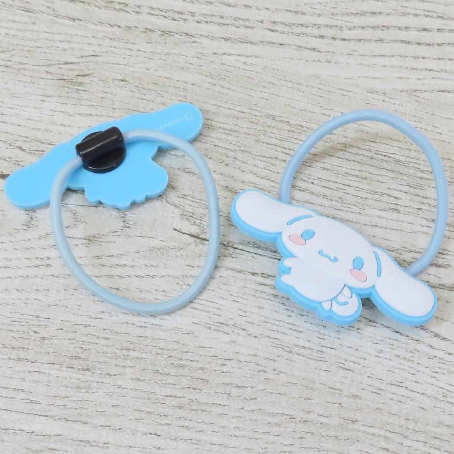 Sanrio Characters RunRun Chibirine Hair Tie 2pk - Cinnamoroll