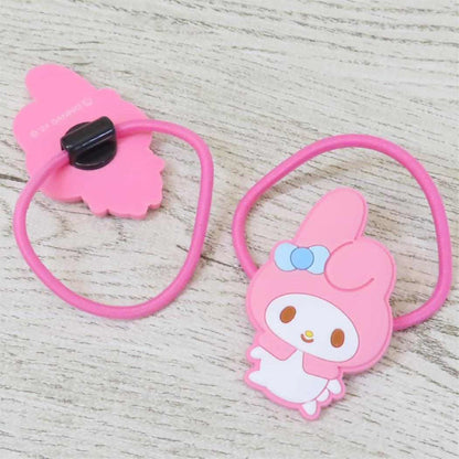 Sanrio Characters RunRun Chibirine Hair Tie 2pk - My Melody