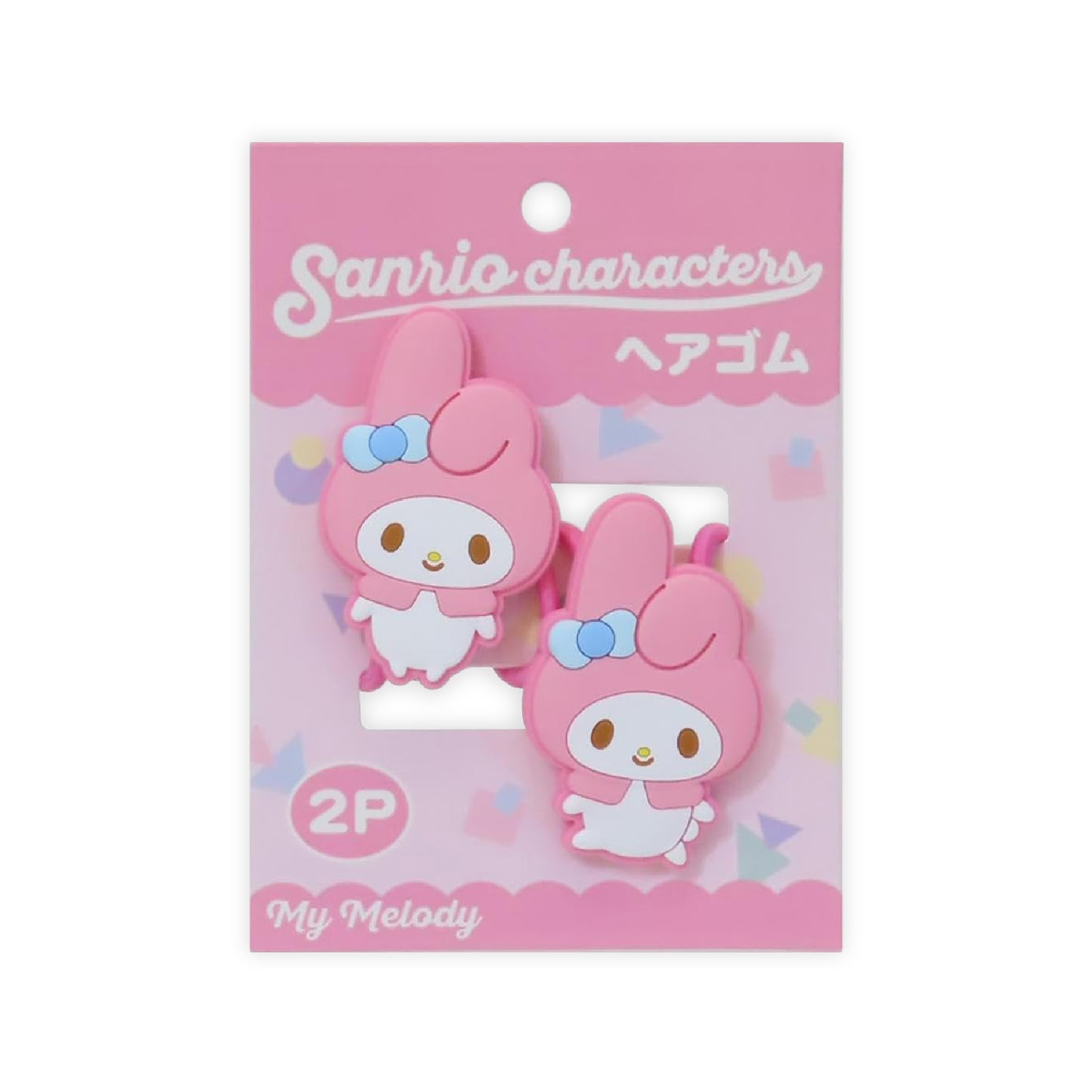 Sanrio Characters RunRun Chibirine Hair Tie 2pk - My Melody