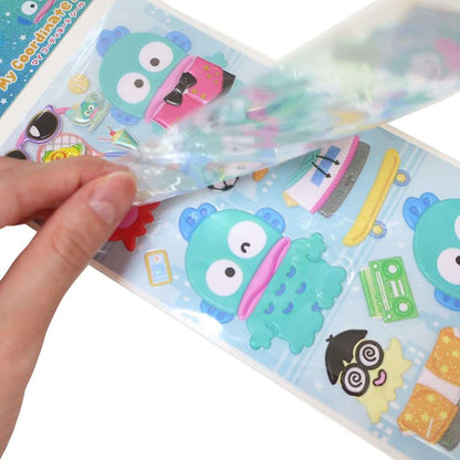 Sanrio Character My Coordinate Dressup Stickers - Hangyodon