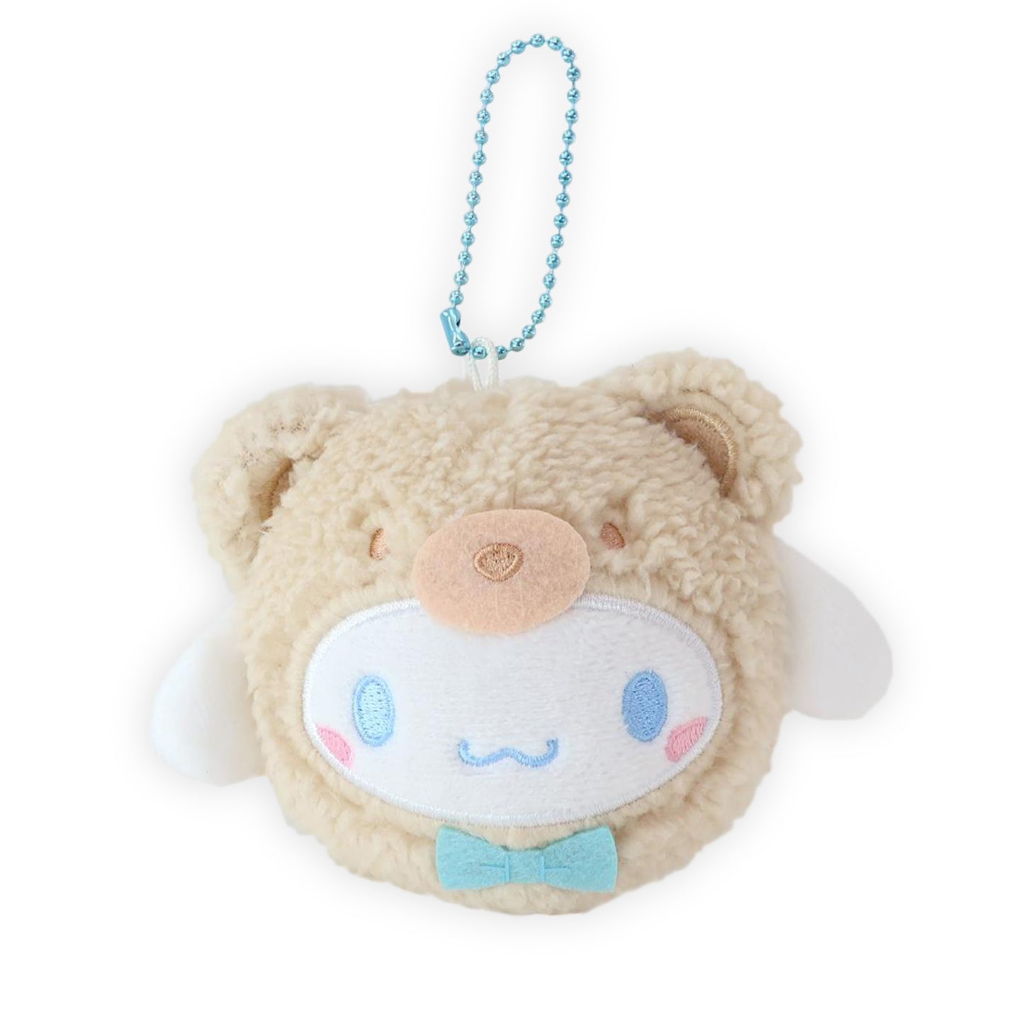 Sanrio Characters Fluffy Latte Bear Squishy Plush Charm - Cinnamoroll