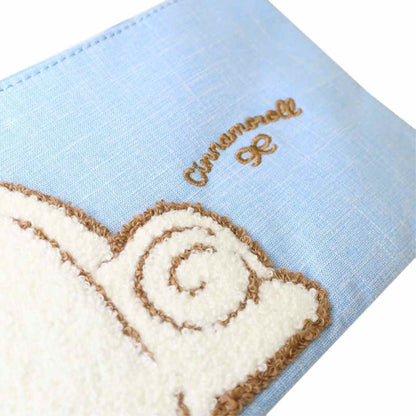 Sanrio Sagara Embroidery Flat Pouch - Laidback Cinnamoroll