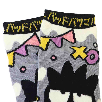 Sanrio Characters Retro Stage Jacquard Ankle Socks - Bad Badtz Maru