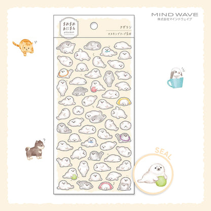 Mind Wave Mame Mame Baby Animal Stickers - Seal