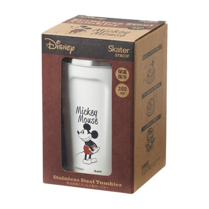 Skater Mickey Mouse Stainless Steel Thermal Coffee Cup Tumbler STBC3F 350mL