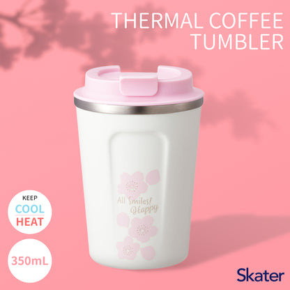 Skater Sakura Stainless Steel Thermal Coffee Cup Tumbler STBC3F 350mL