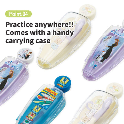 Skater Training Chopsticks with Case ADXT1S - Frozen 2