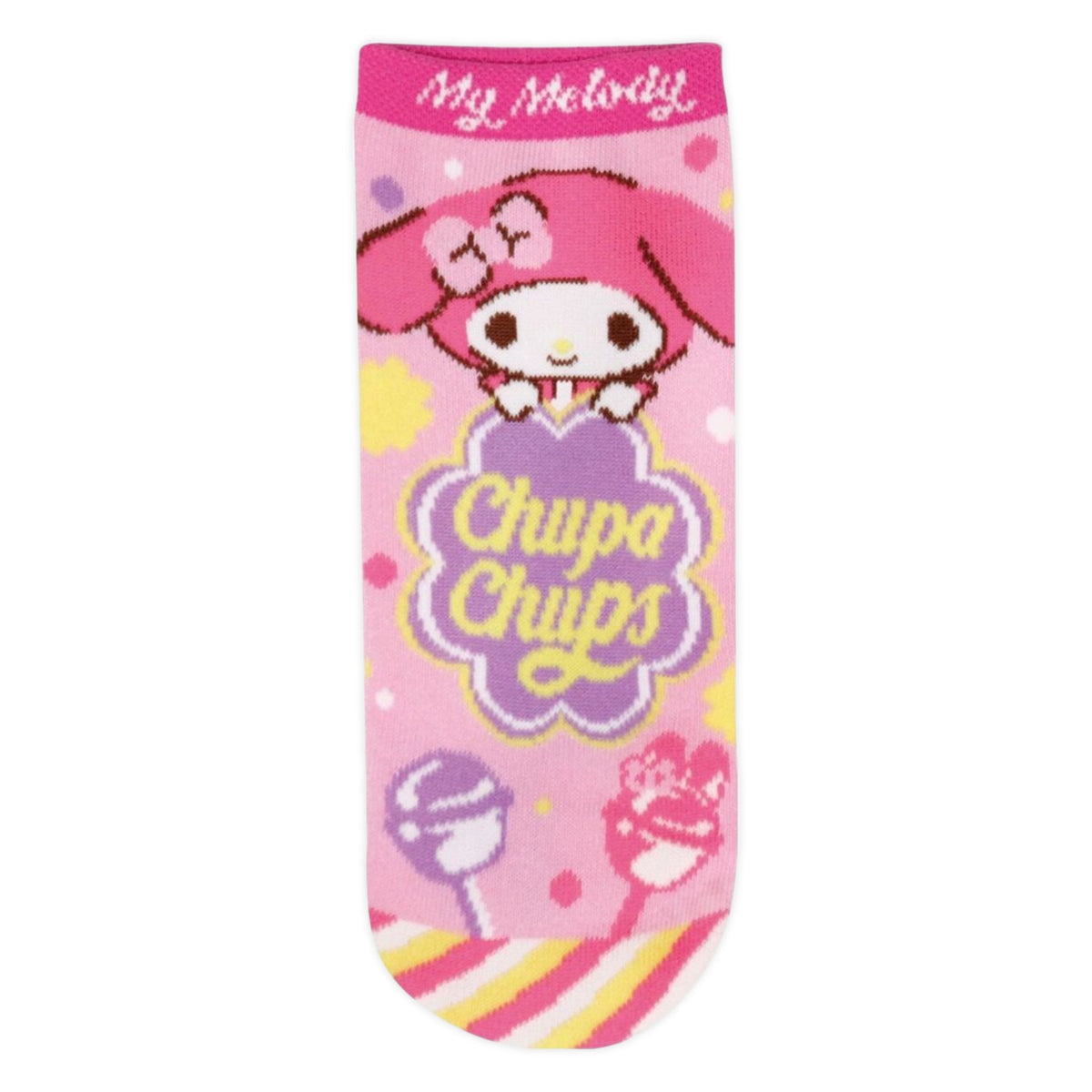 Chupa Chups x Sanrio Characters Jacquard Ankle Socks - My Melody