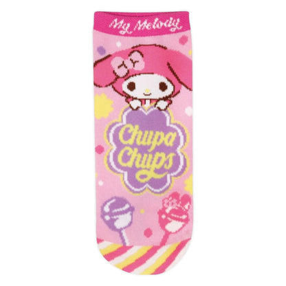 Chupa Chups x Sanrio Characters Jacquard Ankle Socks - My Melody
