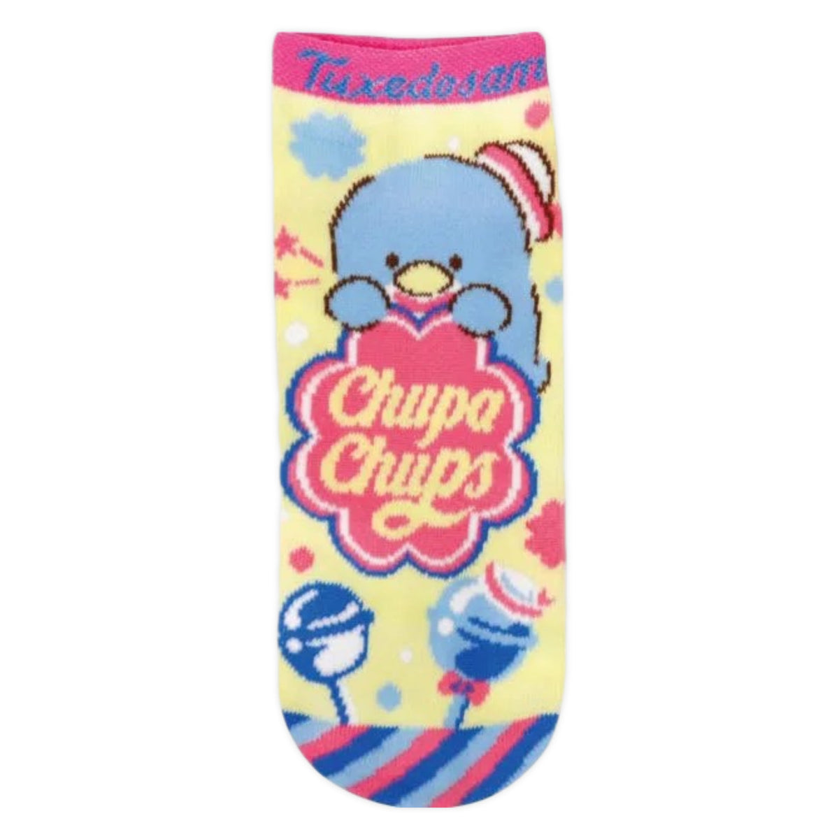 Chupa Chups x Sanrio Characters Jacquard Ankle Socks - Tuxedosam