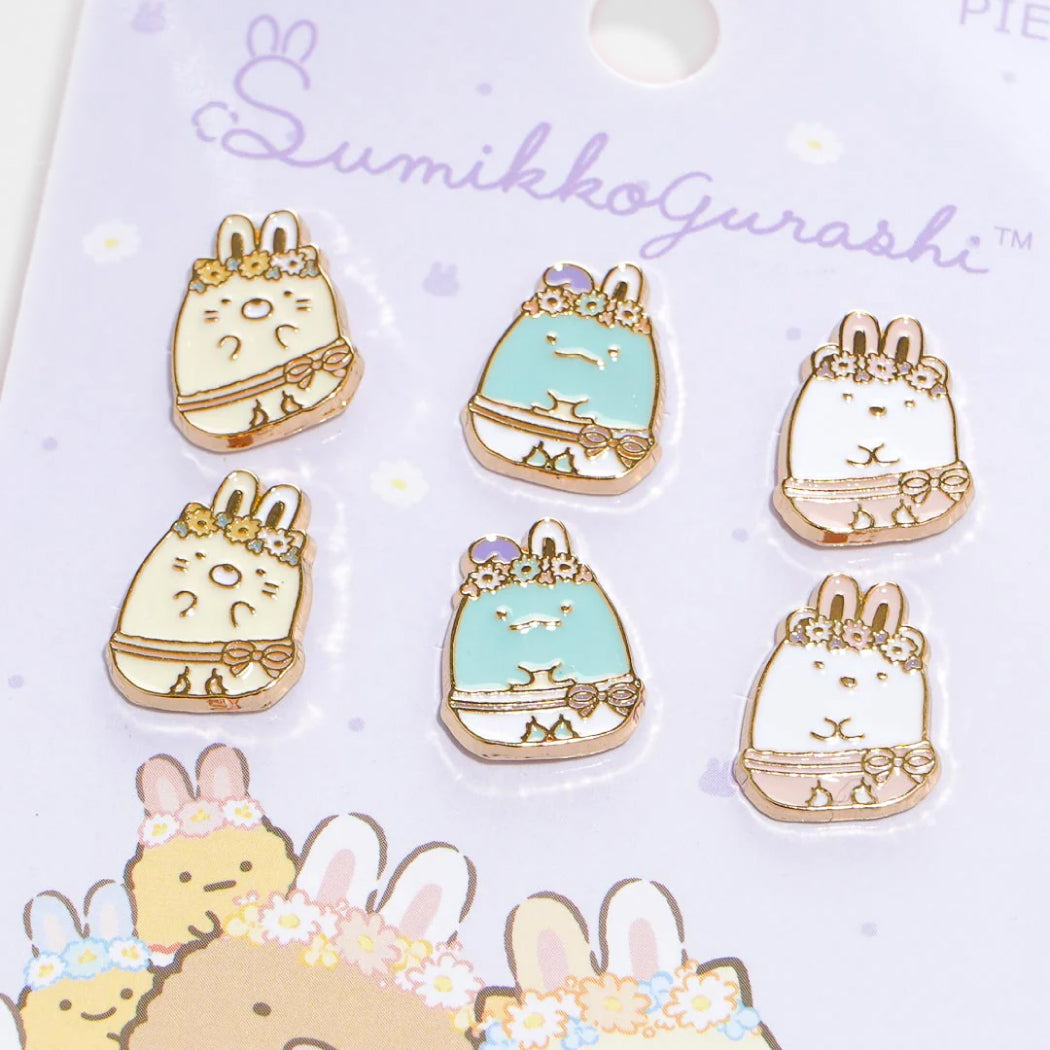 Sumikko Gurashi Stud Earring Set - Neko, Tokage & Shirokuma