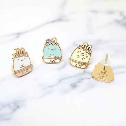 Sumikko Gurashi Stud Earring Set - Neko, Tokage & Shirokuma