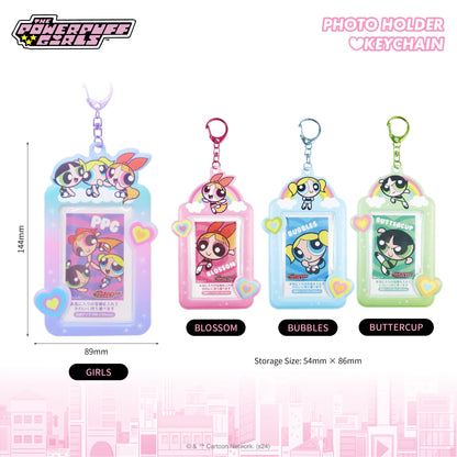 The Powerpuff Girls Photo Holder Keychain - Blossom