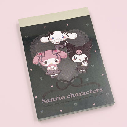 Sanrio Characters Mini Memo Pad - Ururu Gothic Lolita