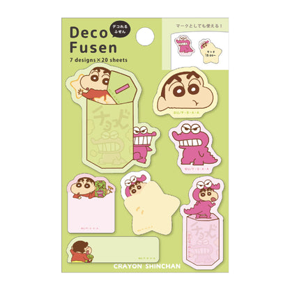 Crayon Shinchan Deco Fusen Sticky Notes & Page Markers - Chocobi