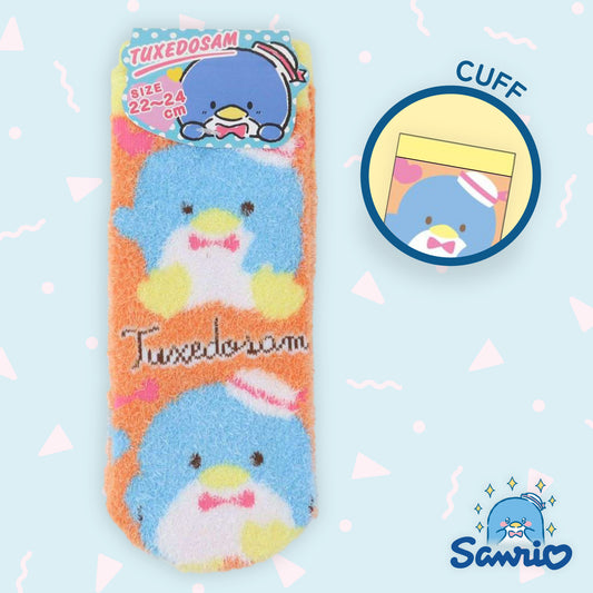 Sanrio Fluffy Room Ankle Socks - Tuxedosam