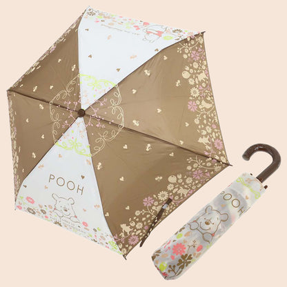 Winnie the Pooh Flowers Folding Umbrella