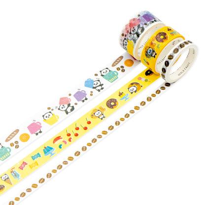 World Craft Hiyokkori Cute Animal Washi Tape - Suppori Panda