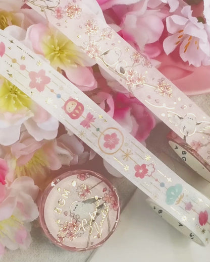 BGM Foiled Sakura Washi Tape 2026 Limited Edition - Sakura Decoration