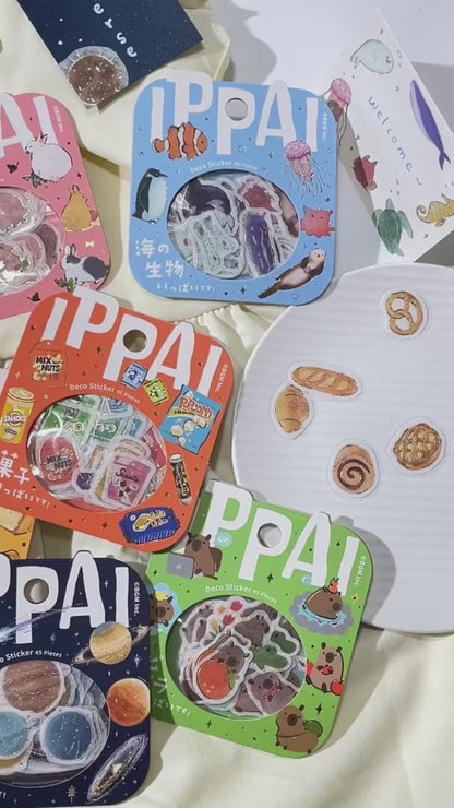 BGM IPPAI Foiled Flake Seal Stickers - Full of Celestial Bodies